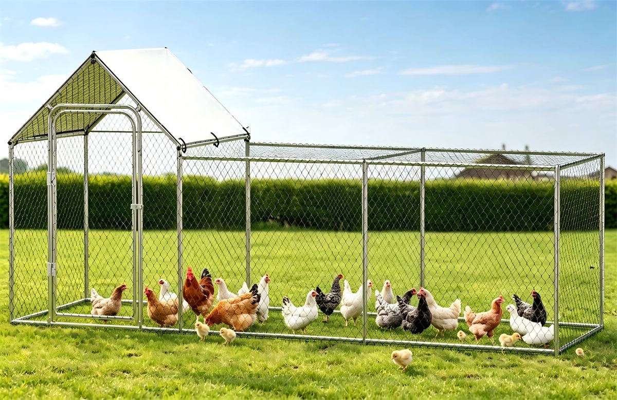 Modular metal animal cage